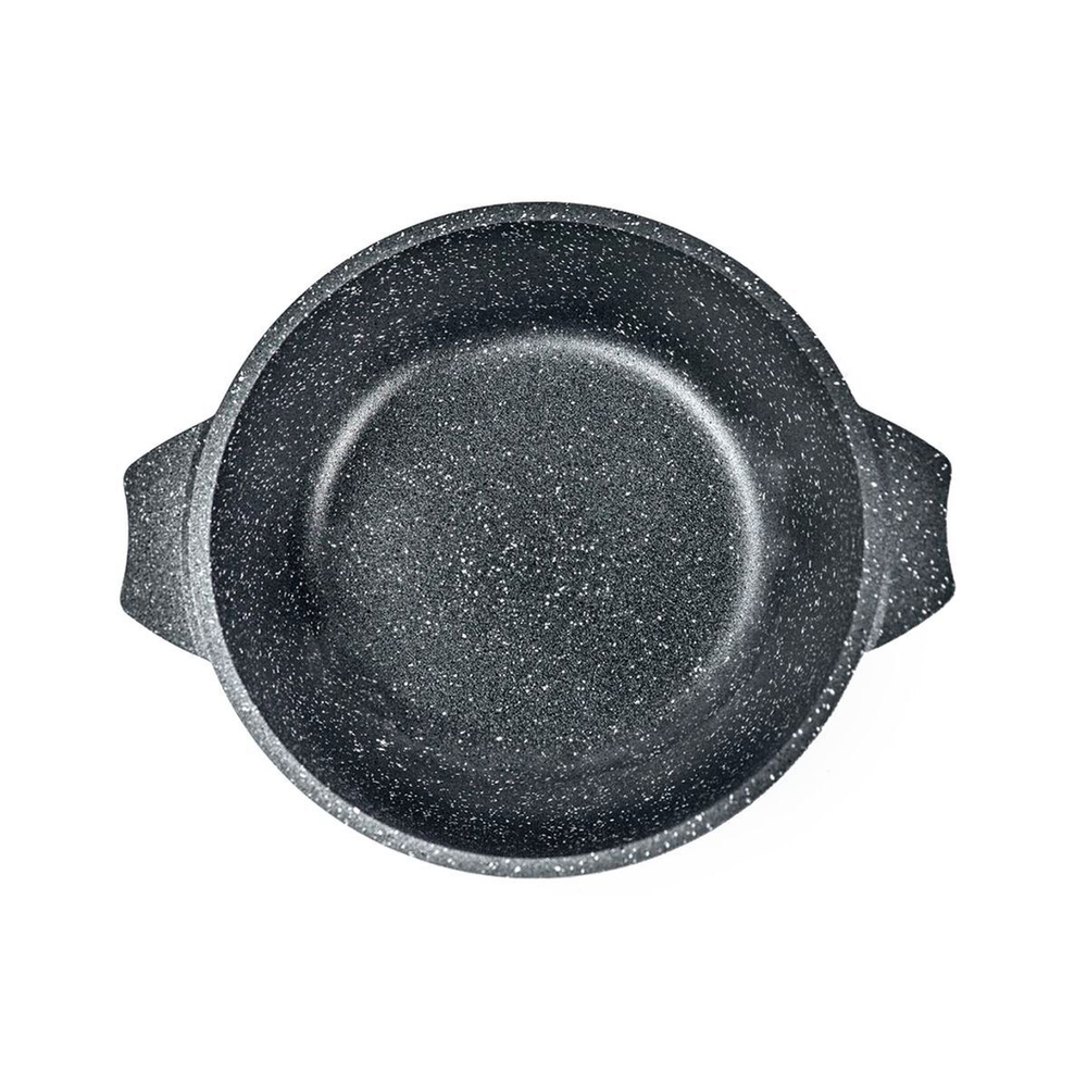 Кастрюля алюминий, антиприг, 4 л, с крыш, Мечта, Гранит, 44701