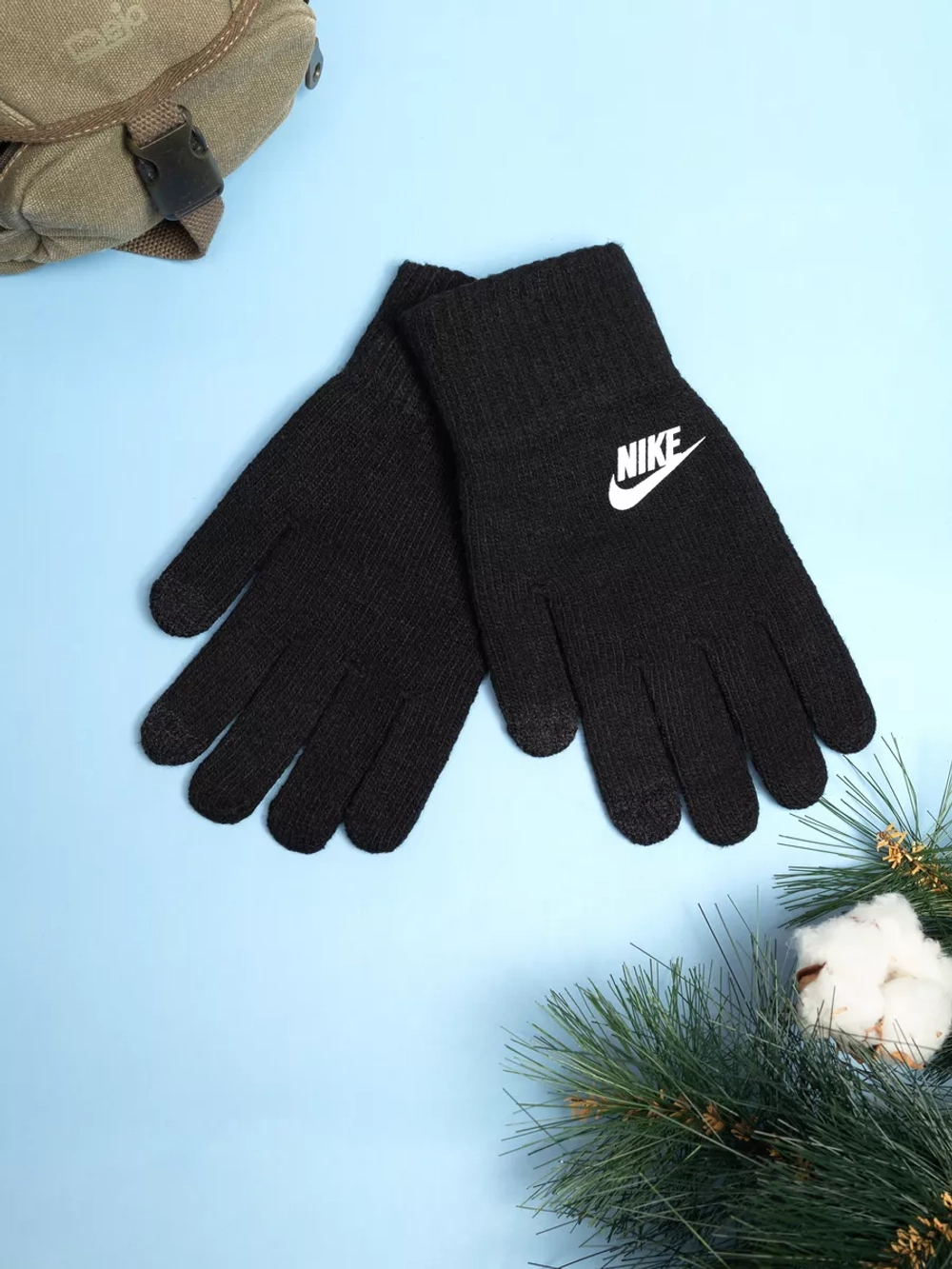 перчатки трикотажные зимние Nike