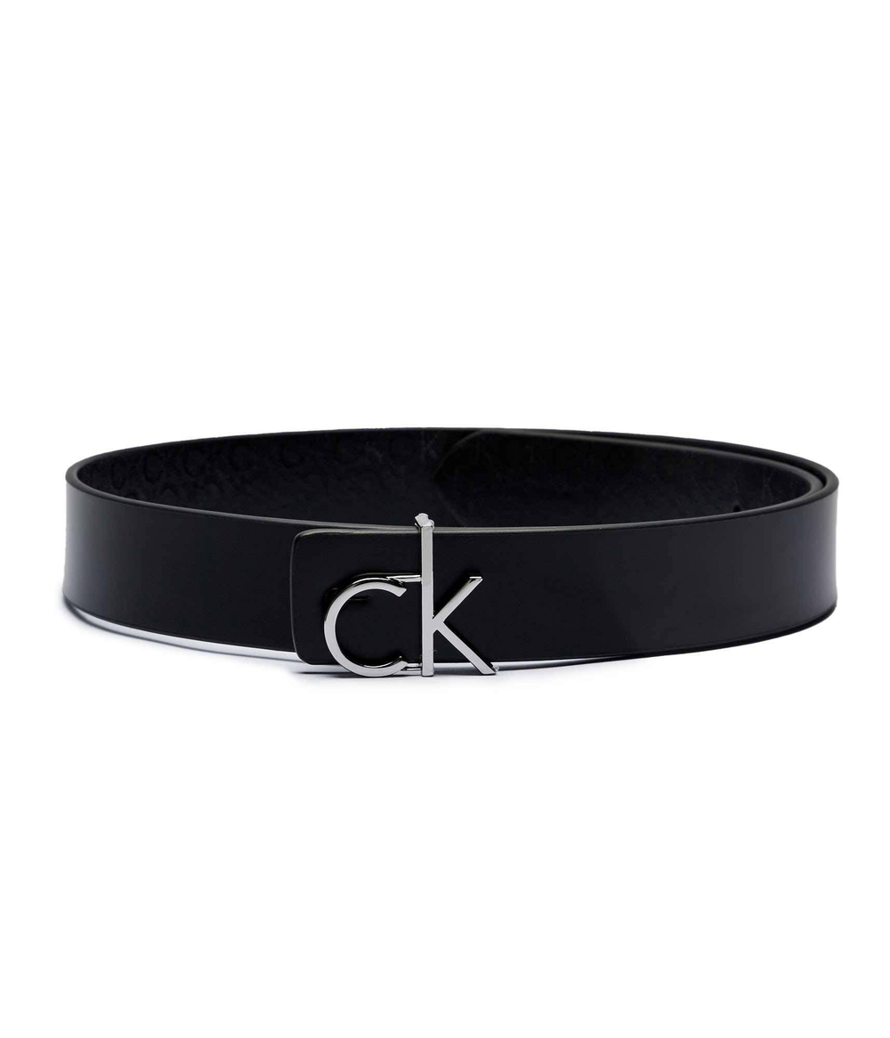 Двухсторонний кожаный ремень Calvin Klein - черный(K60K612934)