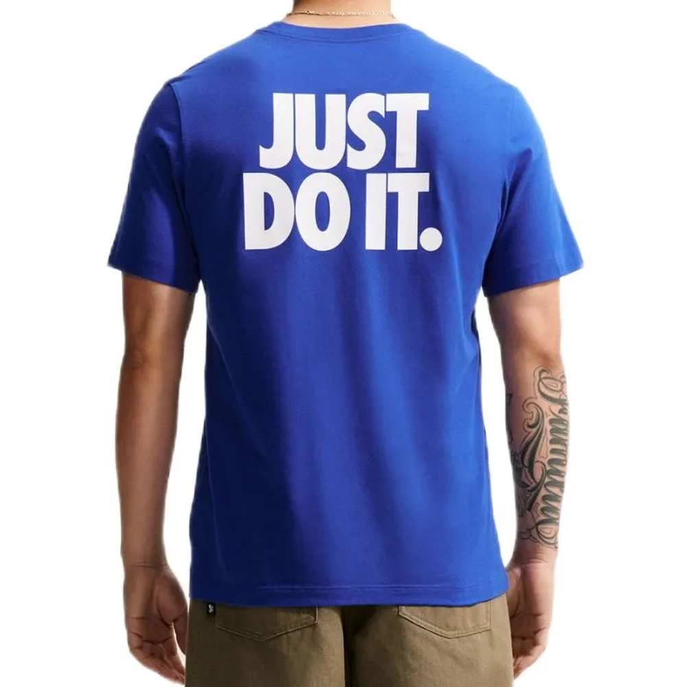 Мужская теннисная футболка Nike Sportswear Just Do It - old royal