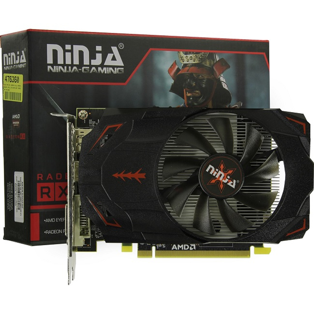 Видеокарта Sinotex Ninja  AMD Radeon RX 550 2GB GDDR5 (AKRX55025F)