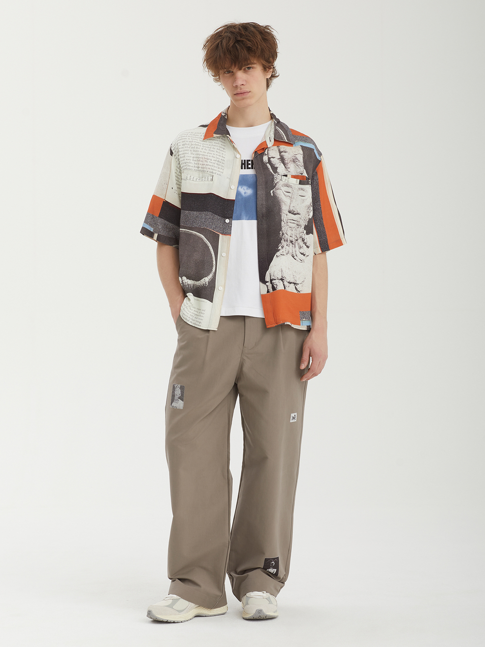 Мужская Рубашка Prehistoric Button Up