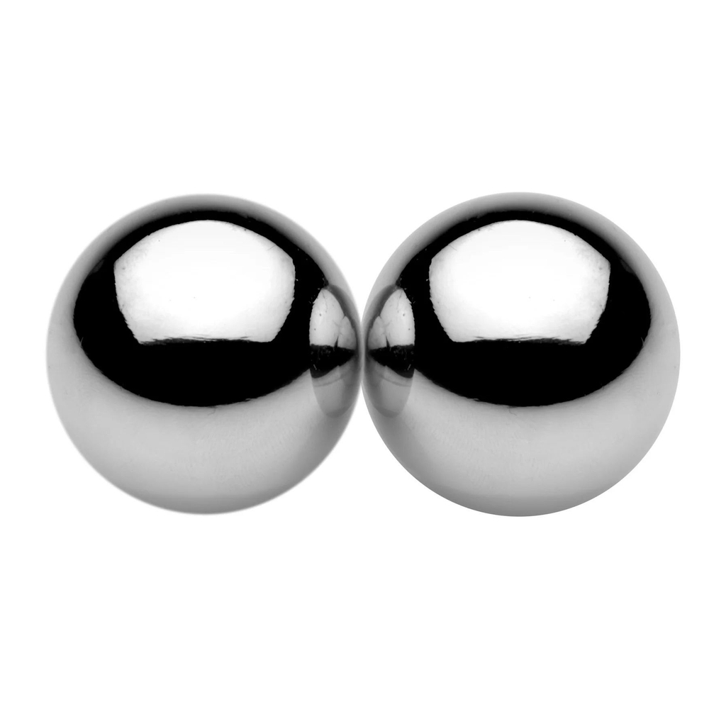 Магнитный зажим на сосок или член Magnus Mighty Magnetic Orbs (Цвет: серебристый)