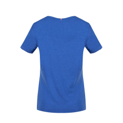 Женская теннисная футболка Le Coq Sportif SAISON Tee SS No.1 W - bleu electro