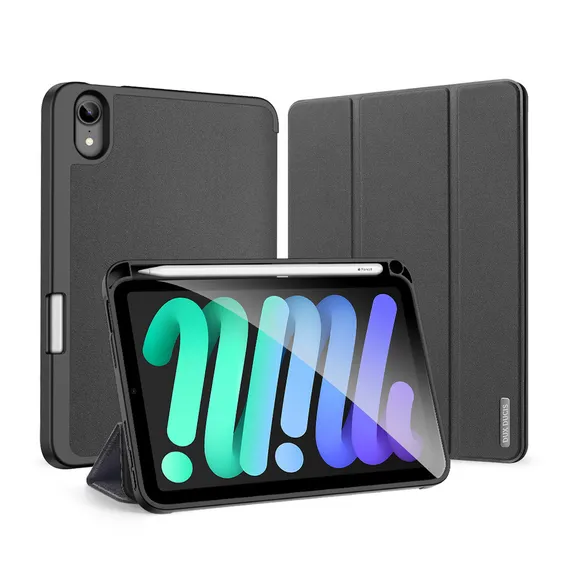 Чехол книжка Dux Ducis для iPad Mini 6 Domo Series Черный