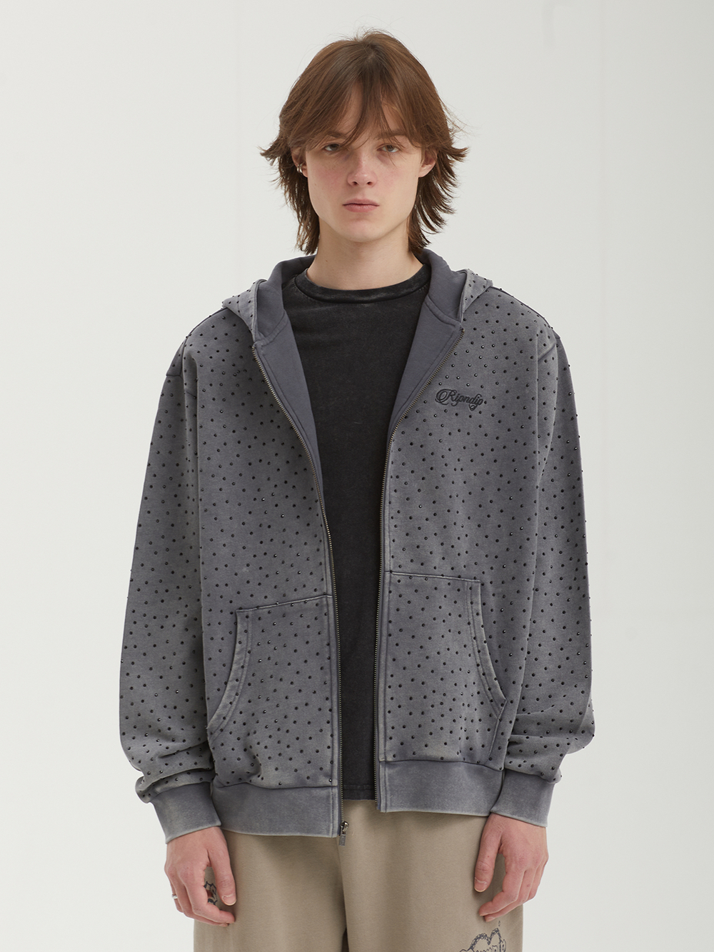Мужская Толстовка Ripngems Zip Up