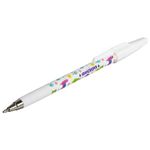Ручка шариковая ЮНЛАНДИЯ "LAMA", 1шт, синяя, SOFT TOUCH покрытие, узел 0,7 мм, линия письма 0,35 мм, 143735