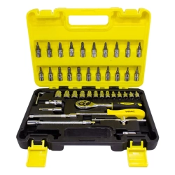 Набор инструмента 46пр. 1/4''(6-гран.)(4-14мм) WMC TOOLS WMC-2462-5 EURO