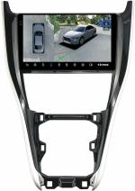 Магнитола для Toyota Harrier 3 XU60 2017-2020 (большая рамка) - Teyes CC3-2K-360 на Android 10, Быстрая, 2K QLED, CarPlay, 4G SIM-слот, 4 камеры в комплекте