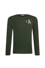 Лонгслив Calvin Klein Jeans - оливковый(IB0IB01457)