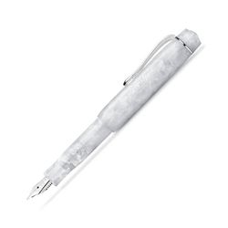 Ручка перьевая KAWECO ART Sport Mineral White с пером F (11000191)