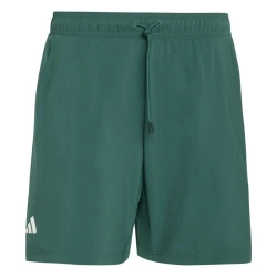 Мужские теннисные шорты Adidas Club 2in1 - collegiate green/semi court green