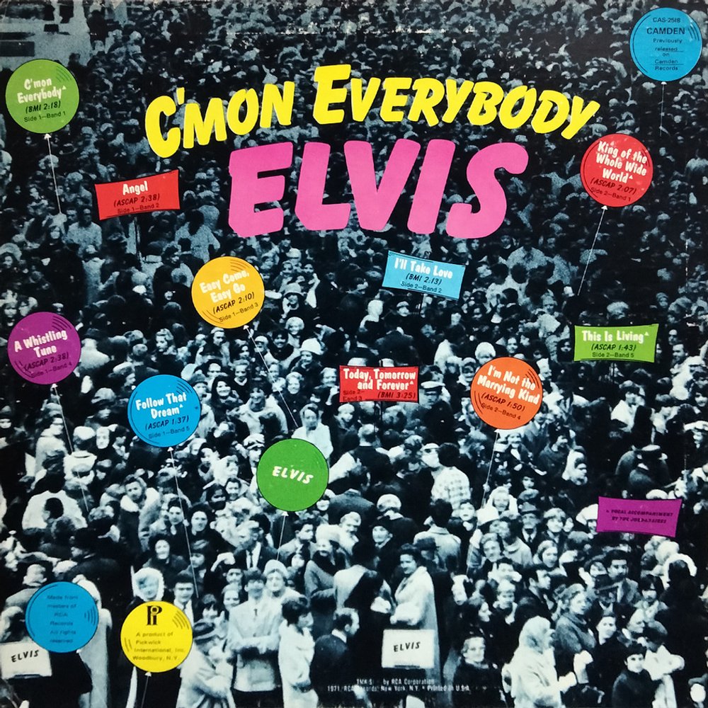 Elvis Presley / C'mon Everybody (LP)
