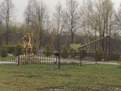 Предоставлена спецтехника для уборки территории в деревне Малахово Заокского района