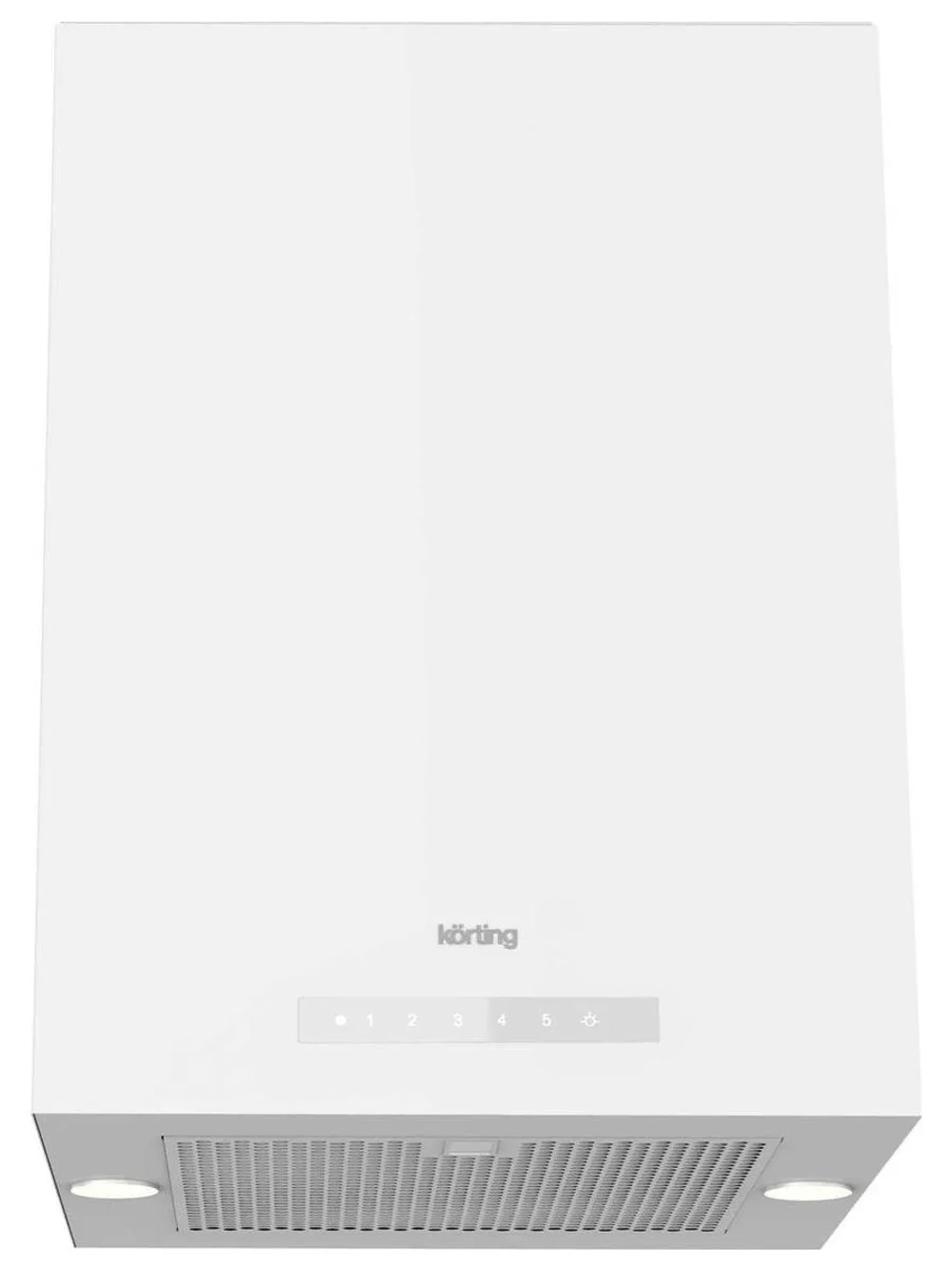 Островная вытяжка Korting KHA 45970 W CUBE