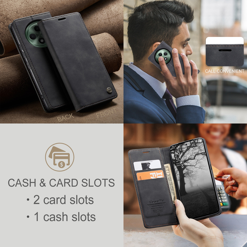 Чехол-книжка CaseMe Matte OPPO Reno 12F/12FS