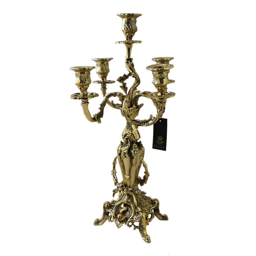 Bello De Bronze Каминные часы с канделябрами "Венера"
