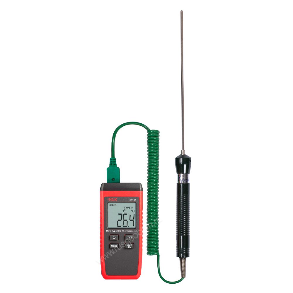 Термометр RGK CT-11 с погружным зондом температуры TR-10W, RGK