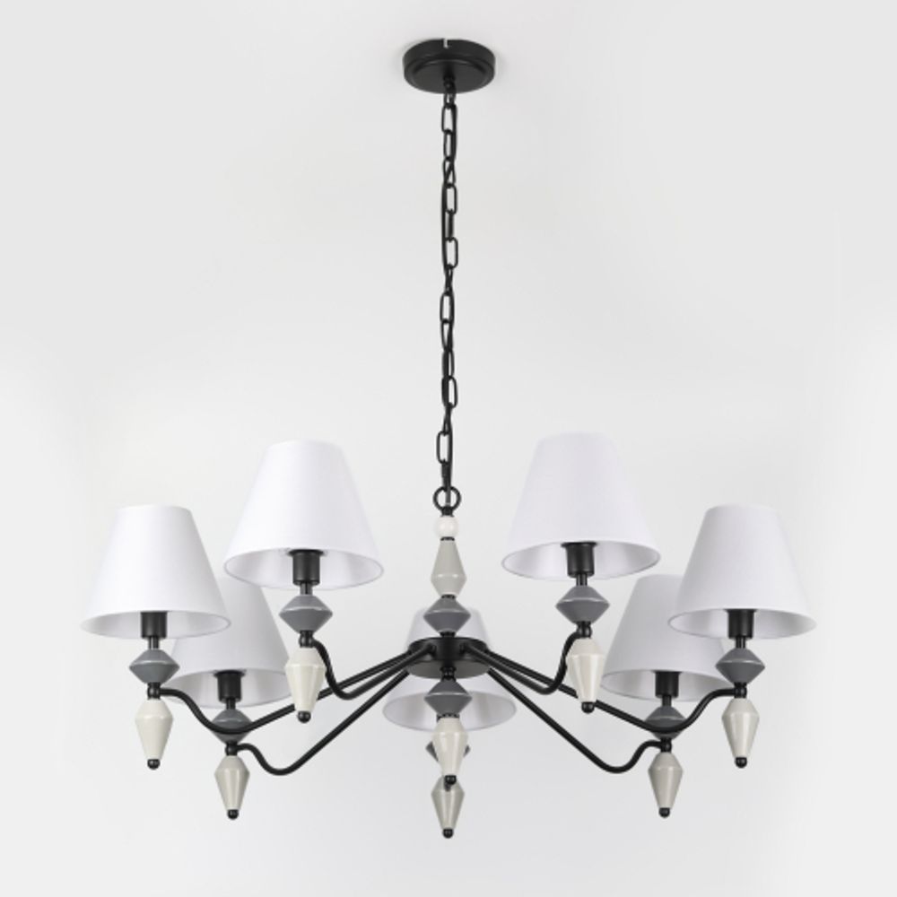 Люстра Rivoli Alisia 2096-307 7 х Е14 40 Вт классика | Rivoli