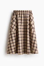 Юбка-солнце из габардина - H&M