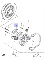Катушка генератора Yamaha (81L81314M000)