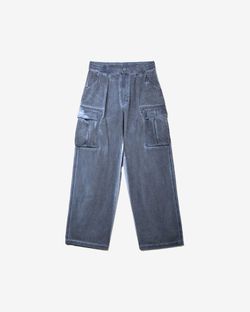 Брюки SS24 Cargo Garment Dyed синие