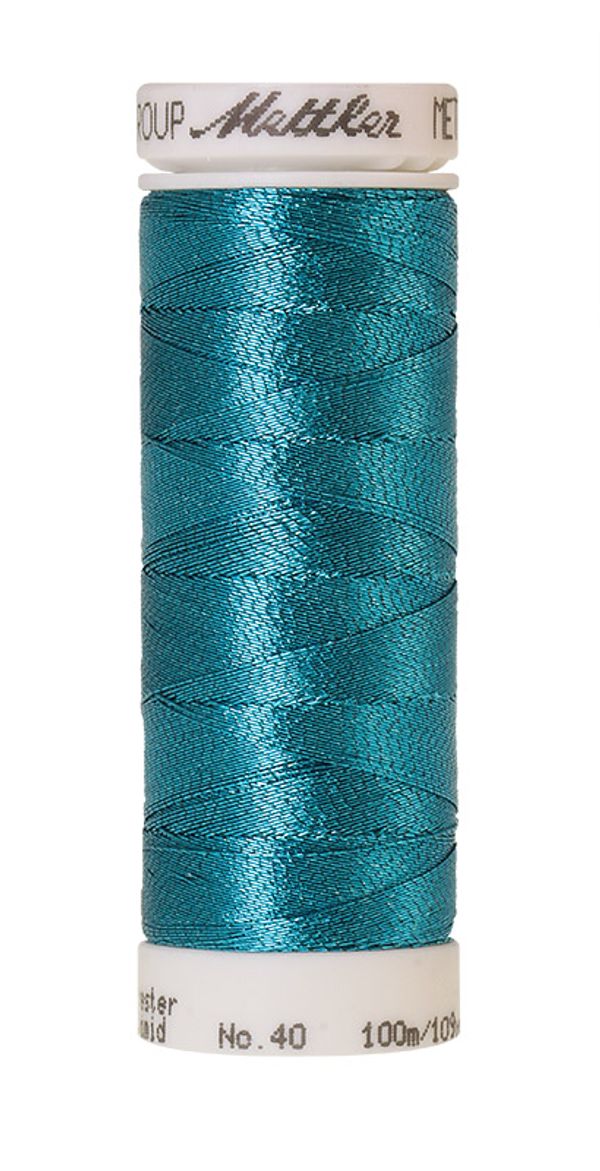 Нитки металлизированные Mettler Metallic (100 м), 5 кат. | цв. 4101