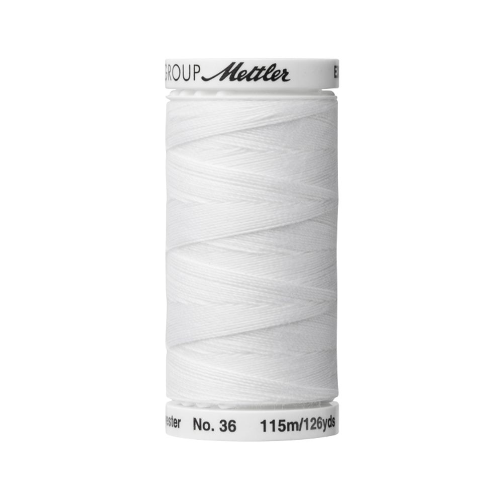 Нитки особо прочные Mettler Extra Stark 36 (115 м), 5 кат. | цв. 2000 White