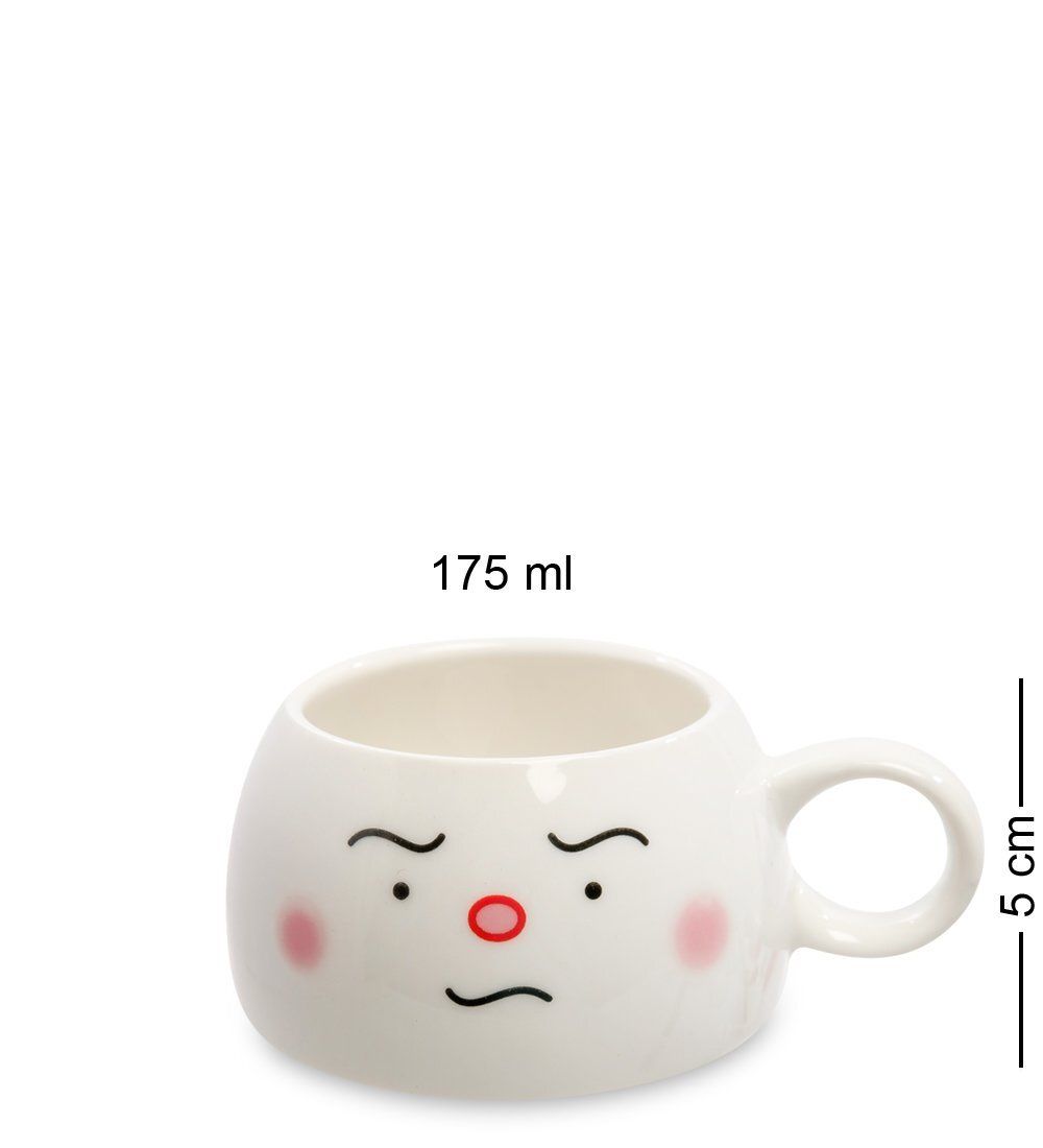 MUG-142/4 Набор из кружки и чайника «Романтичный снеговик»
