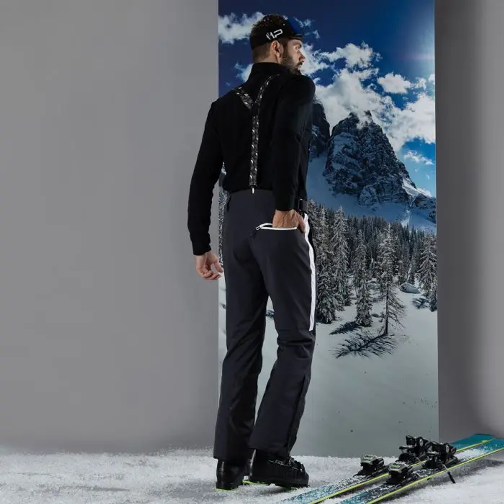 Толстовка на молнии CMP Artic Turtleneck, артикул 3G28037N, цвет TITANIO (U911)