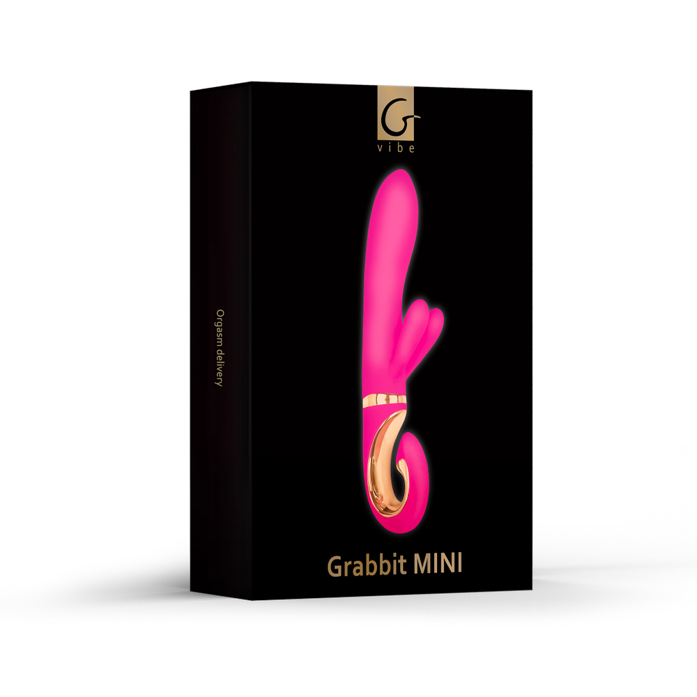 Вибратор-кролик Gvibe Grabbit Mini с тремя моторами