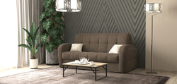 Блэквуд - диван 155 Kleo grey (К), ВариантКроя1, <Р>, НПБ /