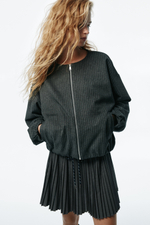 Куртка оверсайз из джерси - H&M