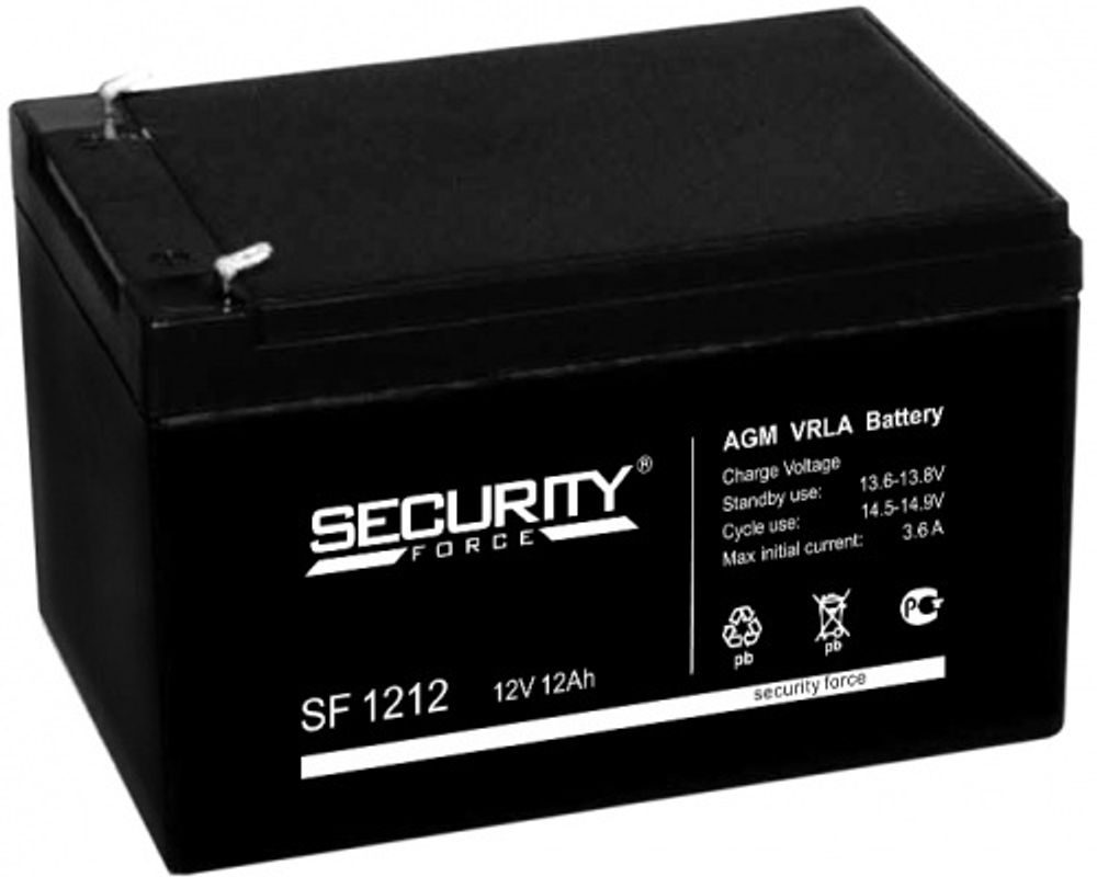 SECURITY FORCE SF 1212 аккумулятор SECURITY FORCE SF 1212 аккумулятор