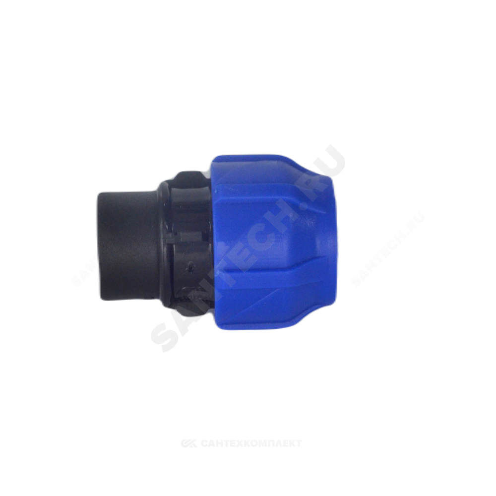 Муфта компрессионная ПЭ Дн 40х1 1/4" ВР Ру16 VALFEX 121001240114