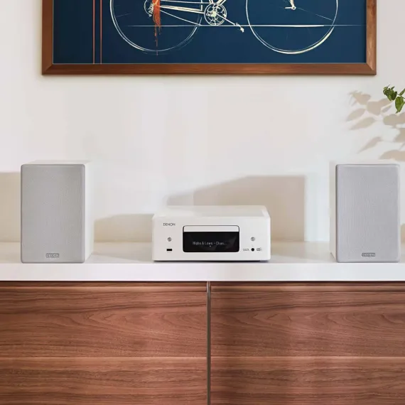Denon RCD-N12DAB White