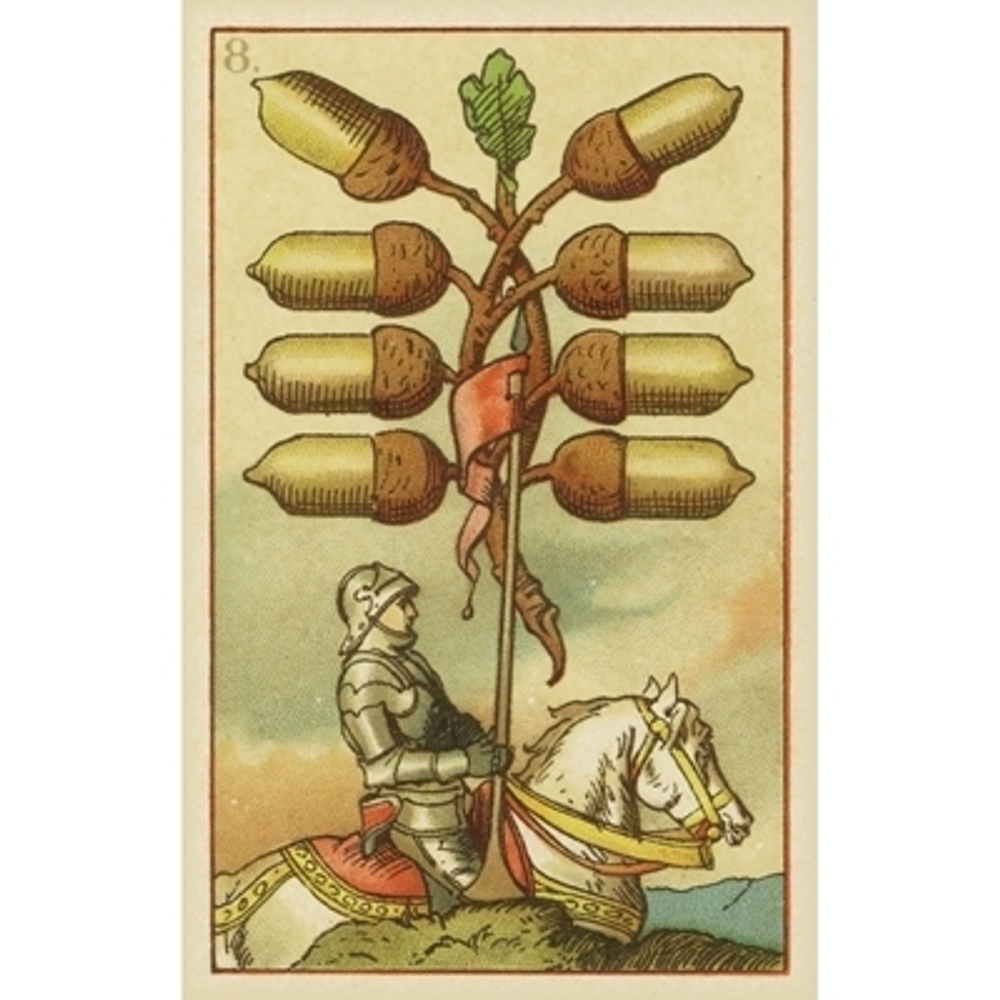Средневековая Фортуна. Говорящие карты. Old Cartomancy - Altenburg, 1880
