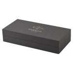 Ручка шариковая Parker "Sonnet Stainless Steel GT" черная, 1,0мм, поворот., подарочная упаковка