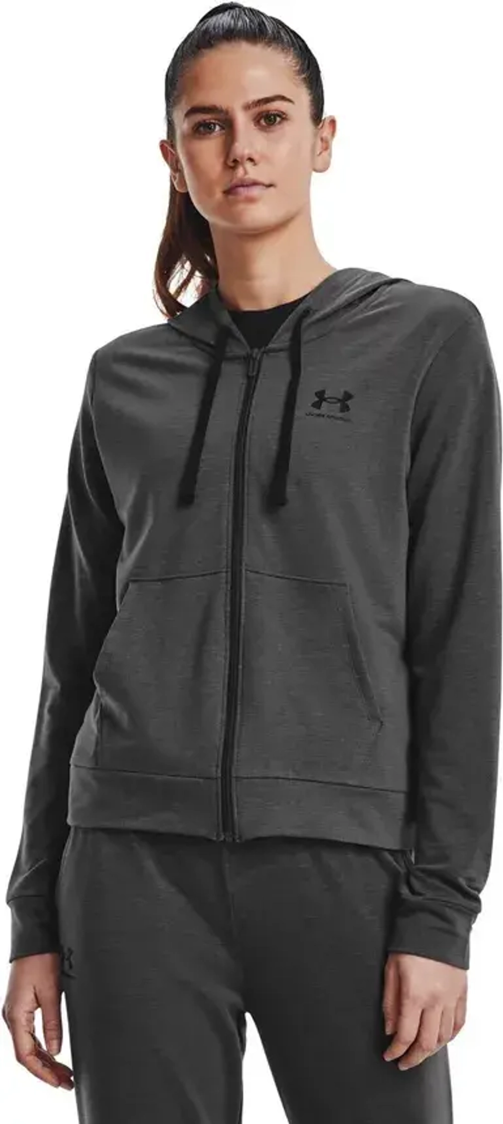 Толстовка UA RIVAL TERRY FZ HOODIE
