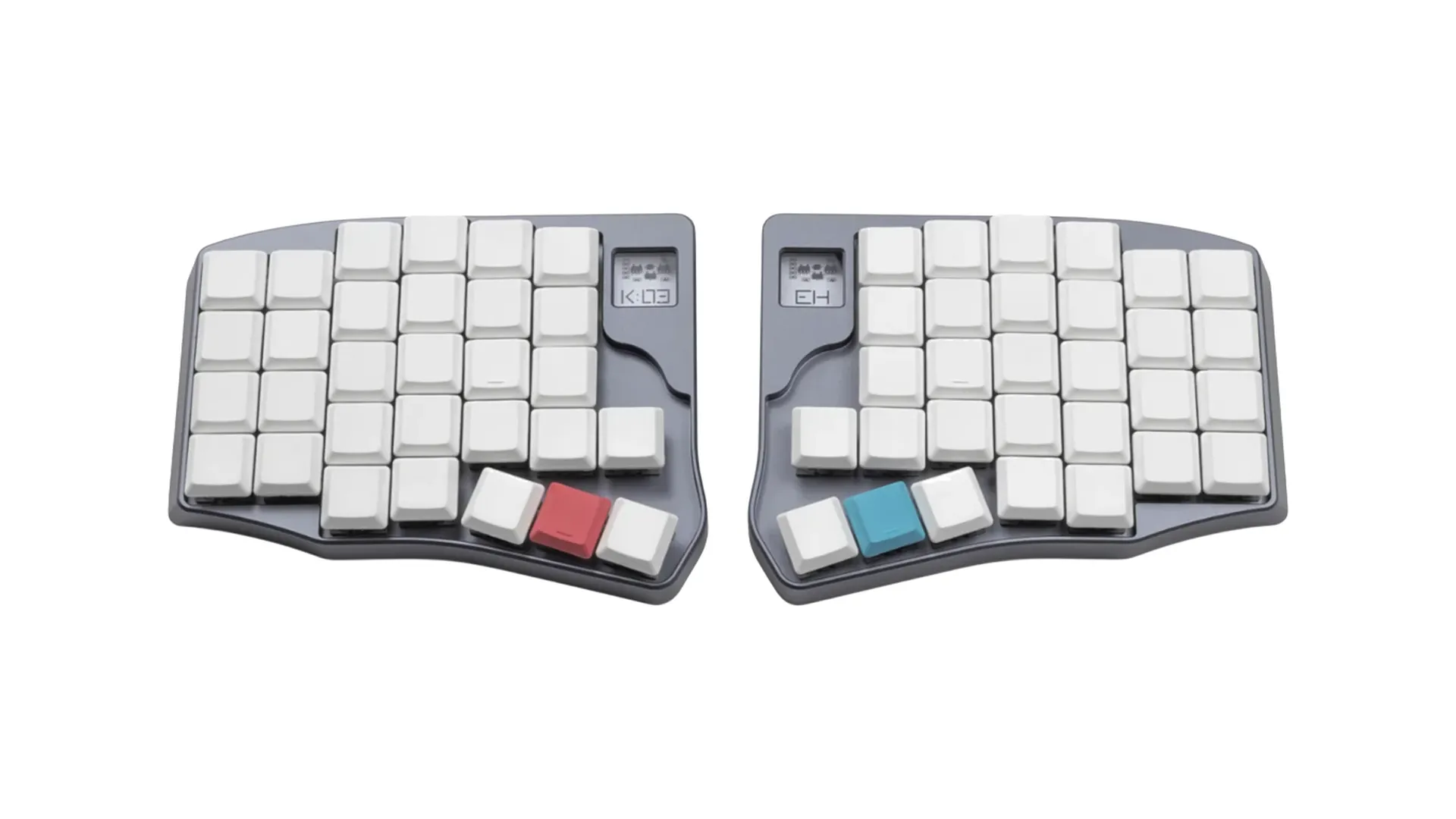 Ergohaven K:03 V4 Wireless Metal Edition — общий вид