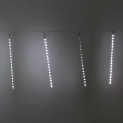 Гирлянда для улицы «Тающая сосулька» 3,0 м*50 см 288 лампы LED, IP-54, Белый (8 трубок)