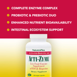 NaturesPlus, Acti-Zyme, 180 веганских капсул