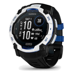 Умные часы Garmin Instinct 3, 50mm, Amoled Black with Black/Bolt Blue Band (010-03020-03)