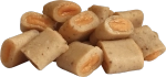ДЕРЕВЕНСКИЕ ЛАКОМСТВА Мини-колбаски с пюре из лосося для кошек, 40 г