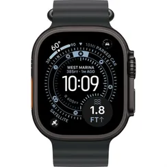Умные часы Apple Watch Ultra 3 49 мм Black Titanium Ocean Band Черный
