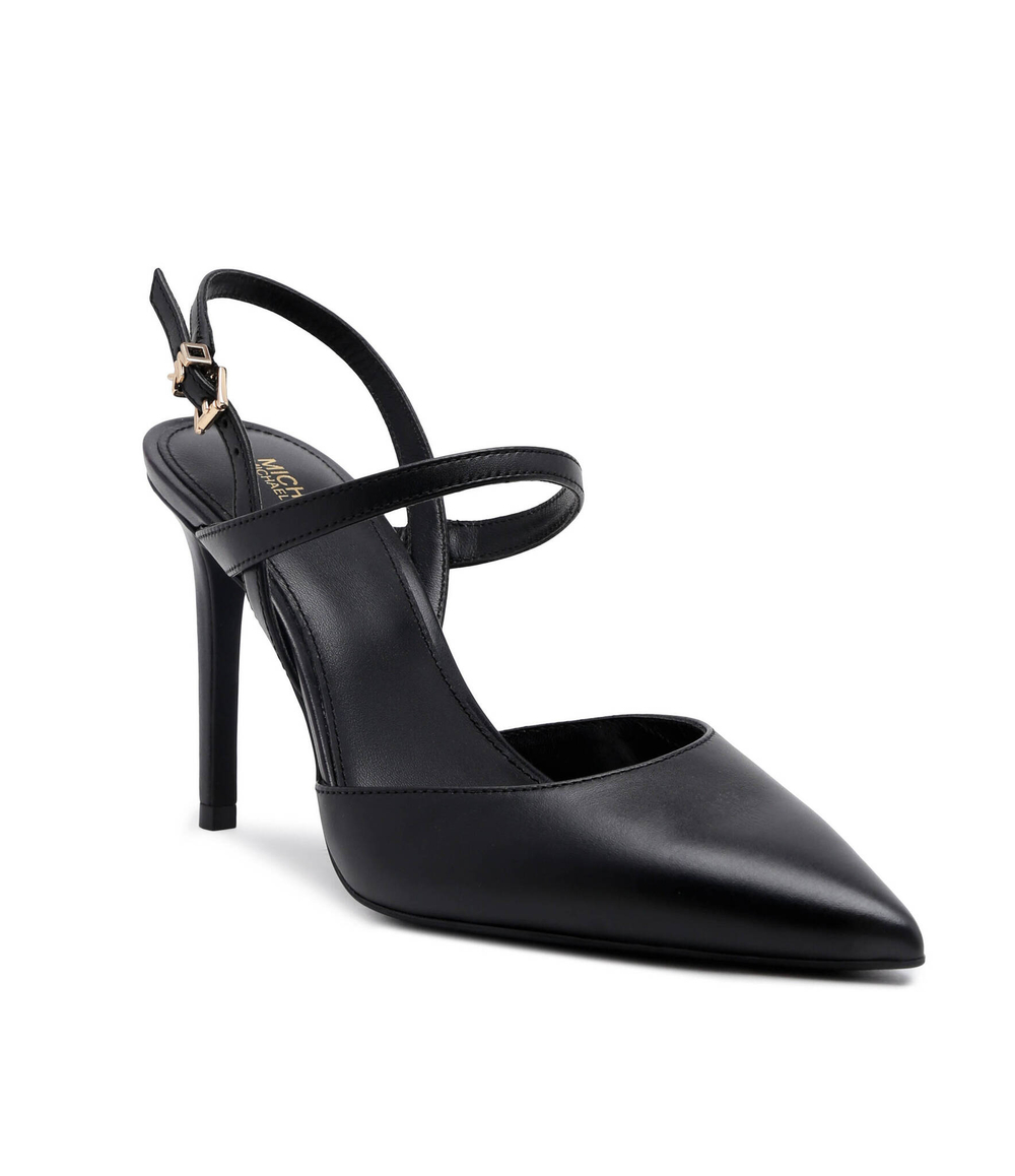 Кожаные туфли на шпильках ava flex pump Michael Kors - черный(40R4AVHP1L)