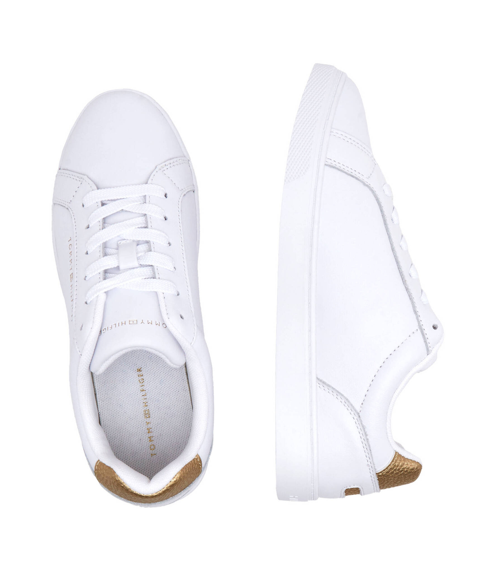 Кожаные кроссовки essential Tommy Hilfiger - белый(FW0FW07908)