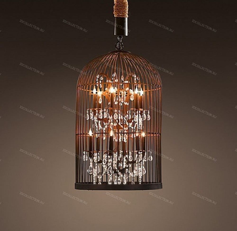 Люстра VINTAGE BIRDCAGE Restoration Hardware 68060288