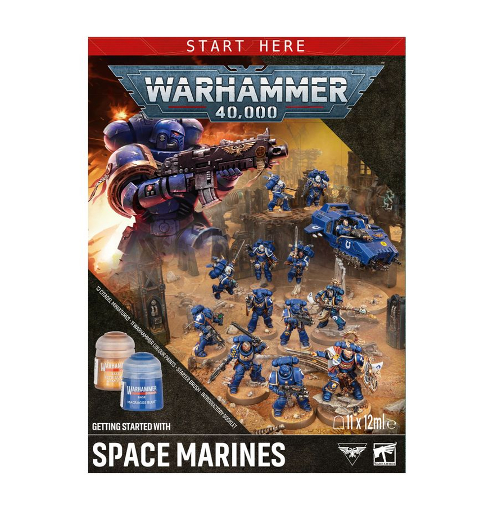 Warhammer 40000: Getting Started with Space Marines (11 редакция)