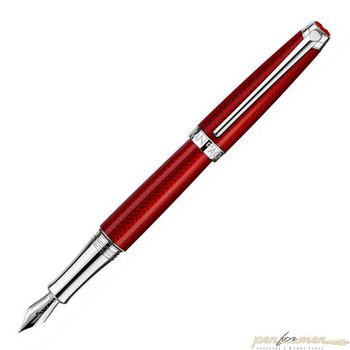 Перьевая ручка Carandache Leman Rouge Carmin red F 18K (4799.570)